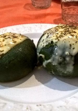 Una foto de Zapallitos rellenos
