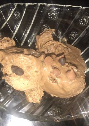 A picture of Chocolate Ice cream.