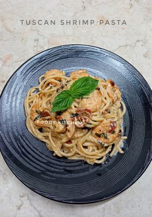 Foto resep Tuscan Shrimp Pasta