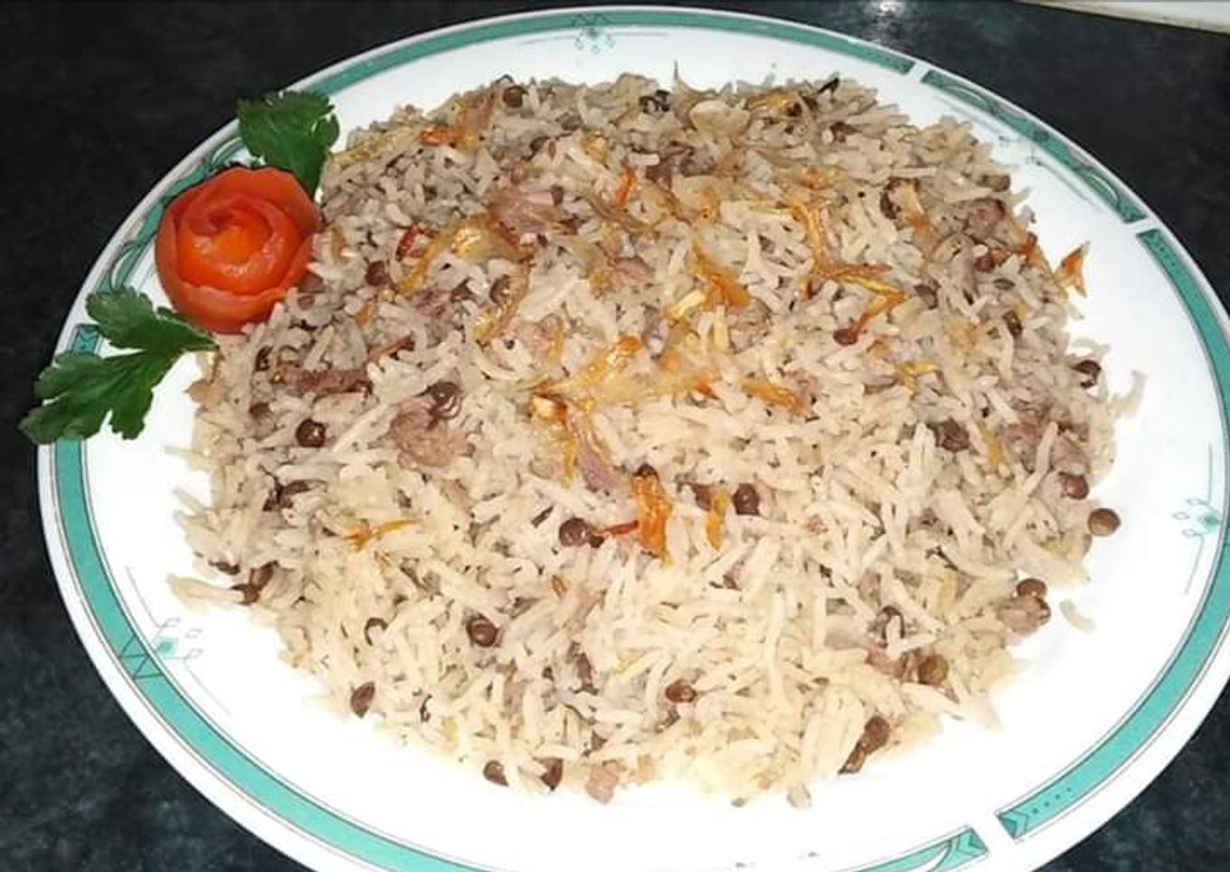 Qeema masoor pulao