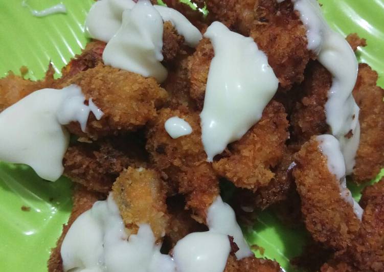 Anti Ribet, Bikin Udang goreng Panir Mayonaise Yang Mudah