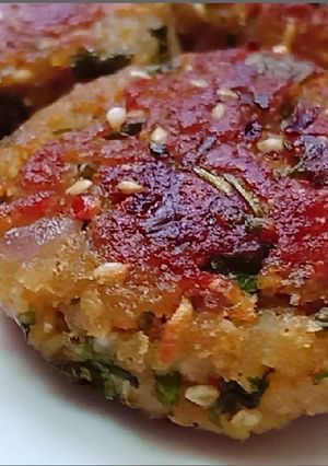নিরামিষ মাংসের কবাব রেসিপির প্রধান ছবি