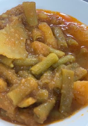 صورة لوصفة ايدام الفاصوليا 😍
