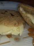 Arepas de avena con queso de mano