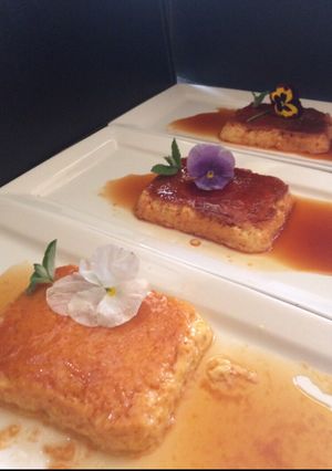 Una foto de Flan de huevo 🥚