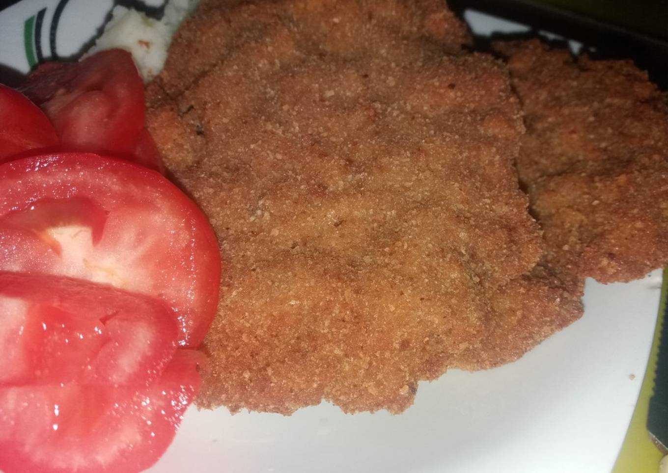 Milanesa de carne picada