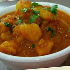 A picture of Aalu ki sabji.