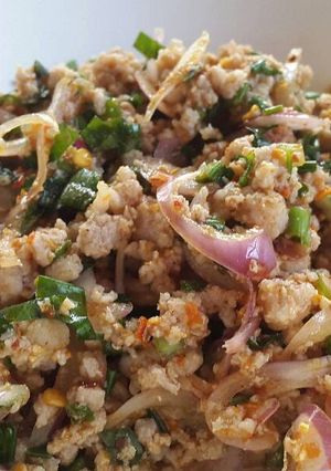 รูปของ ลาบหมู