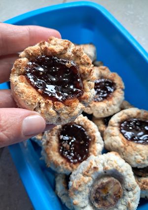 Una foto de Galletas saludables. Sin huevo, sin lácteos