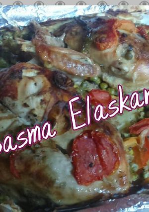 صورة لوصفة فراخ مشوية بطريقة جديدة ولذيذة جدااااا 🍗🍗🍗