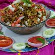 Sprouts moong dal chat