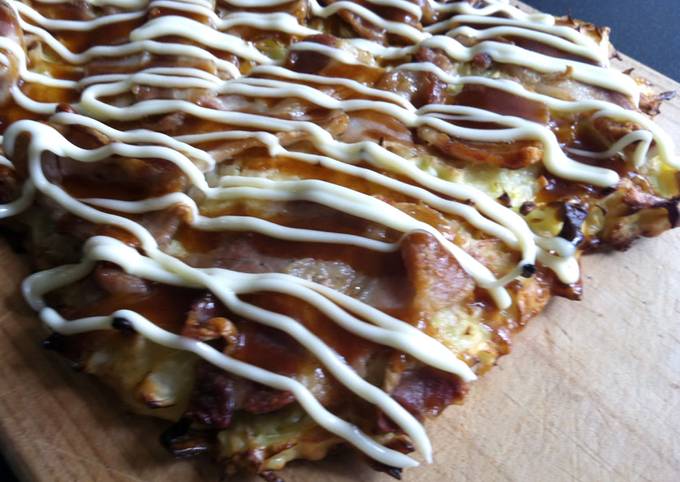 Oven-baked Okonomiyaki