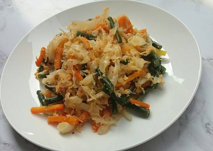 Standar Bagaimana cara memasak Urap Simple  gurih