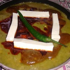 Palak paneer A picture of Palak paneer.