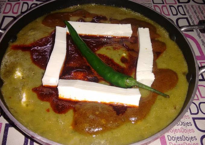 Palak paneer