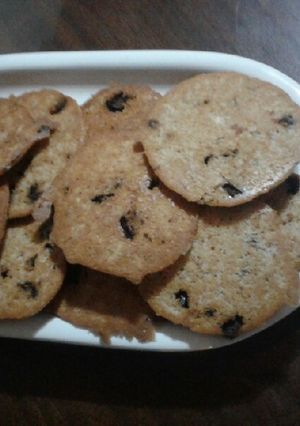 Una foto de Cookies con nuez y chips