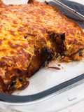 Vegetarische Enchiladas mit Bohnen
