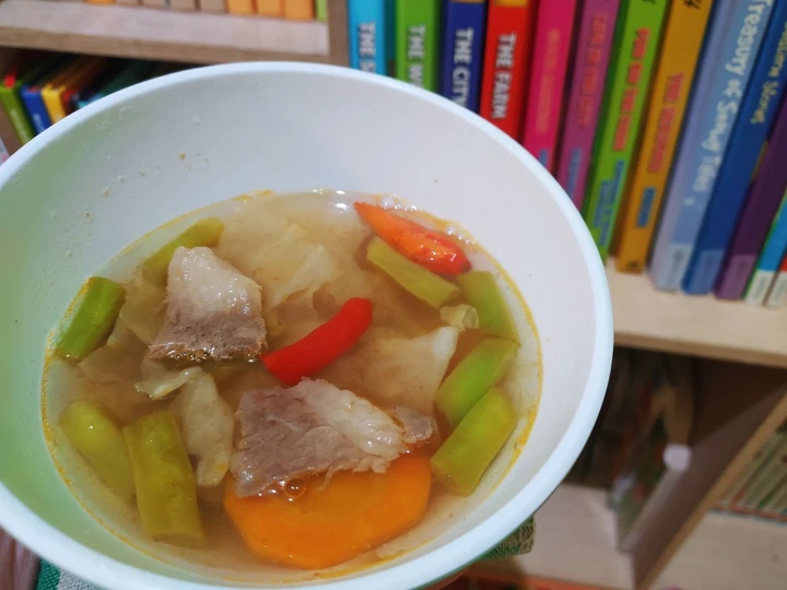 Cara Gampang Membikin Resep 35. Asem-asem Daging 💚 yang Sempurna Anti Ribet, Sempurna