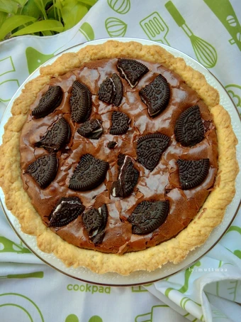 Cara Gampang Menyiapkan Resep 6.Pie Brownies Shiny Crust yang  Bikin Ketagihan Anti Ribet, Sempurna
