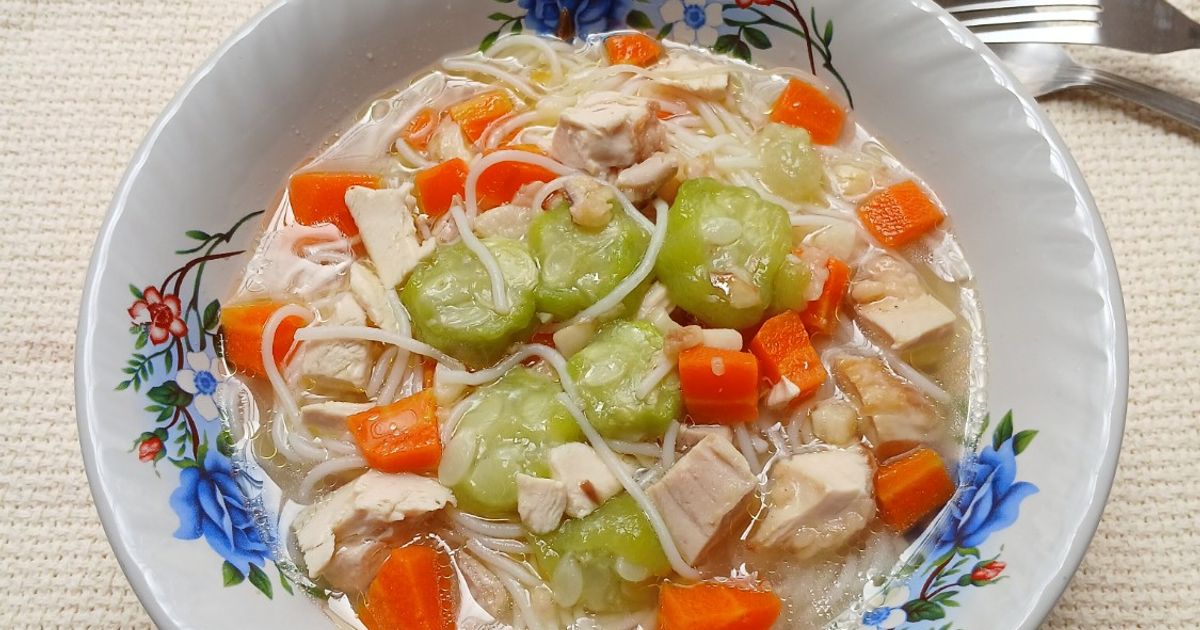 Sup Oyong Bihun Ayam