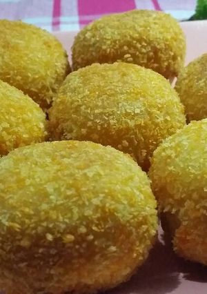 Foto resep Roti Goreng Isi Abon