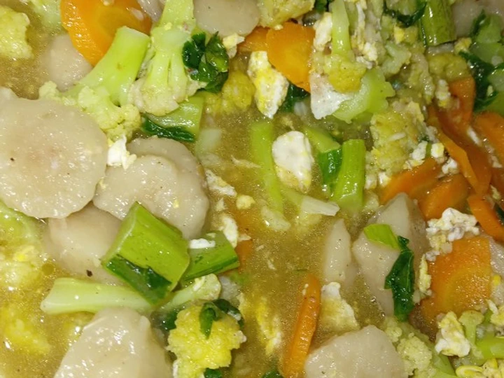 Easy Ways Prepare Recipes (5) Capcay ala ninu🥰 the So Delicious Can Pamper Your Tongue.