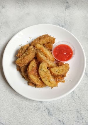Foto resep Potato Wedges