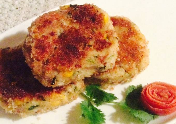 Badami (almond)paneer cream kabab