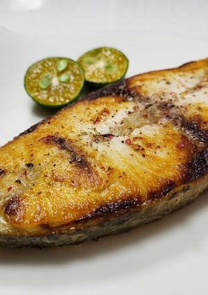 乾煎鑽石紅鼓魚 的食譜成品照片
