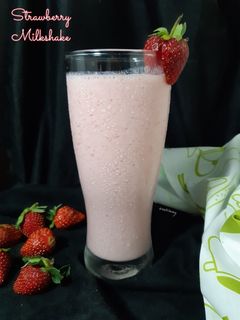Foto resep Strawberry Milkshake