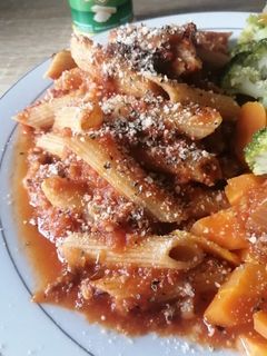 Foto resep Bolognese Penne Tomat Bingit ala Mandhut