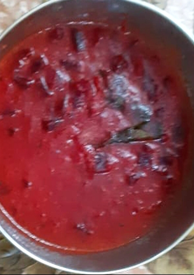 பீட்ரூட் குருமா செய்முறை முக்கிய புகைப்படம்