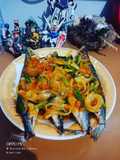 Ikan simba saos pedas asam manis