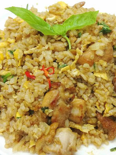 三杯雞炒飯 的食譜成品照片