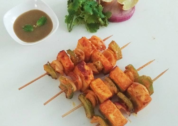 Easiest Way to Make Ultimate Achari Paneer Tikka on Tawa