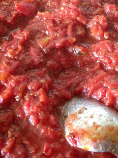 Una foto de Salsa para pizza