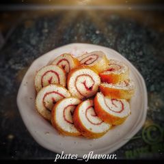 Swiss roll A picture of Swiss roll.