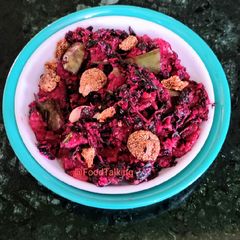 Red Amaranth Dry Curry A picture of Red Amaranth Dry Curry.