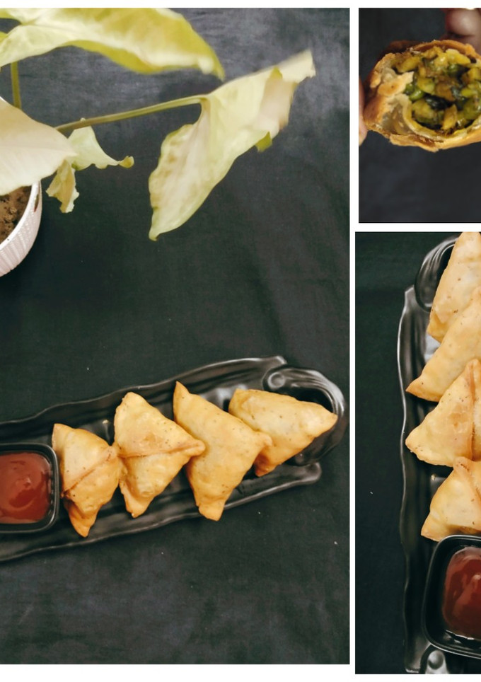 समोसे (samosa recipe in hindi) रेसिपी मुख्य फोटो