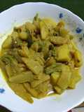 কচি মূলা আলু দিয়ে তরকারি