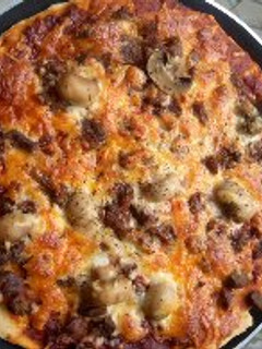 A picture of Simple pizza.