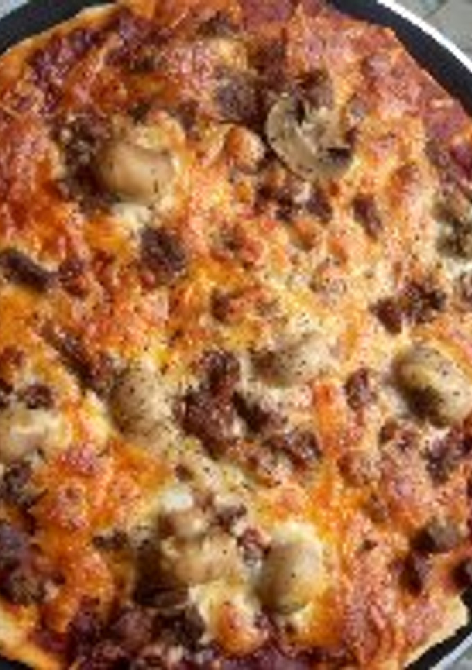 A picture of Simple pizza.