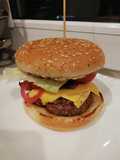 Smoky bacon cheeseburger