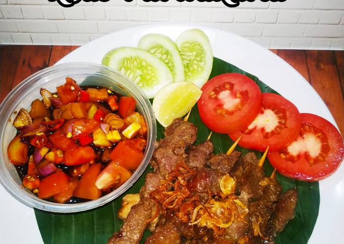 Resep 253. Sate Maranggi khas Purwakarta Anti Gagal