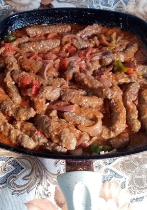 صورة لوصفة سجق اسكندراني