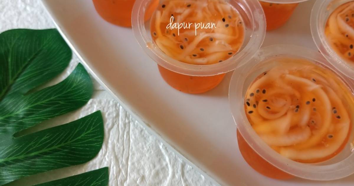 Resep Puding Kelapa Jelly Oleh Tutie Ichwani - Cookpad