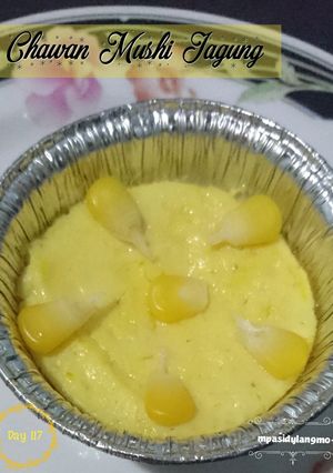 Foto resep MPASI 9mo+, Menu 4⭐️ Chawan Mushi Jagung