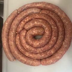 A picture of Best Home made Cumberland Sausage - So easy and SOOOO cheap but delicous and no additives - ENJOY :P.