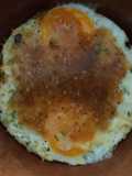 Huevos rancheros en cazuela con salsa de tomatillo o mil tomate
