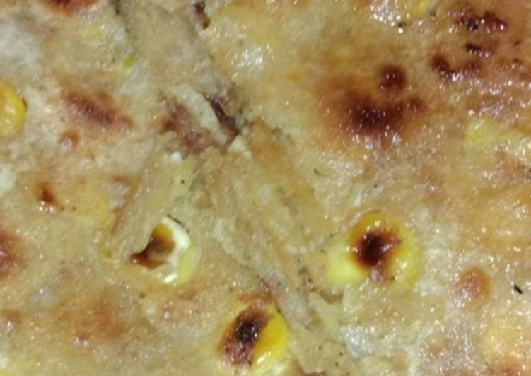 Recipe of Perfect Corn paneer paratha